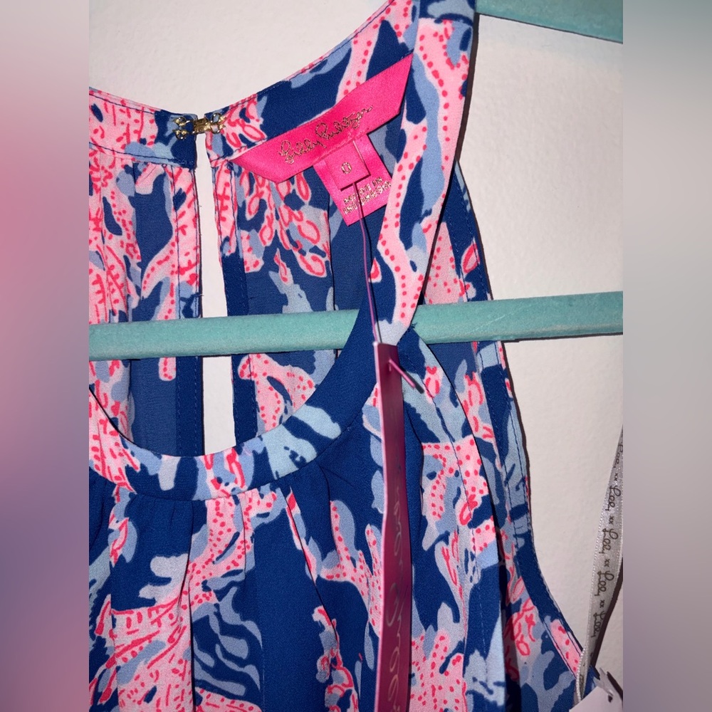 Lilly Pulitzer | Women’s 0 | NWT | Mini  | Blue Coral | Vibrant | Colorful - Picture 7 of 16